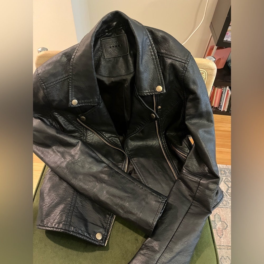 Great condition Blank NYC Vegan leather jacket